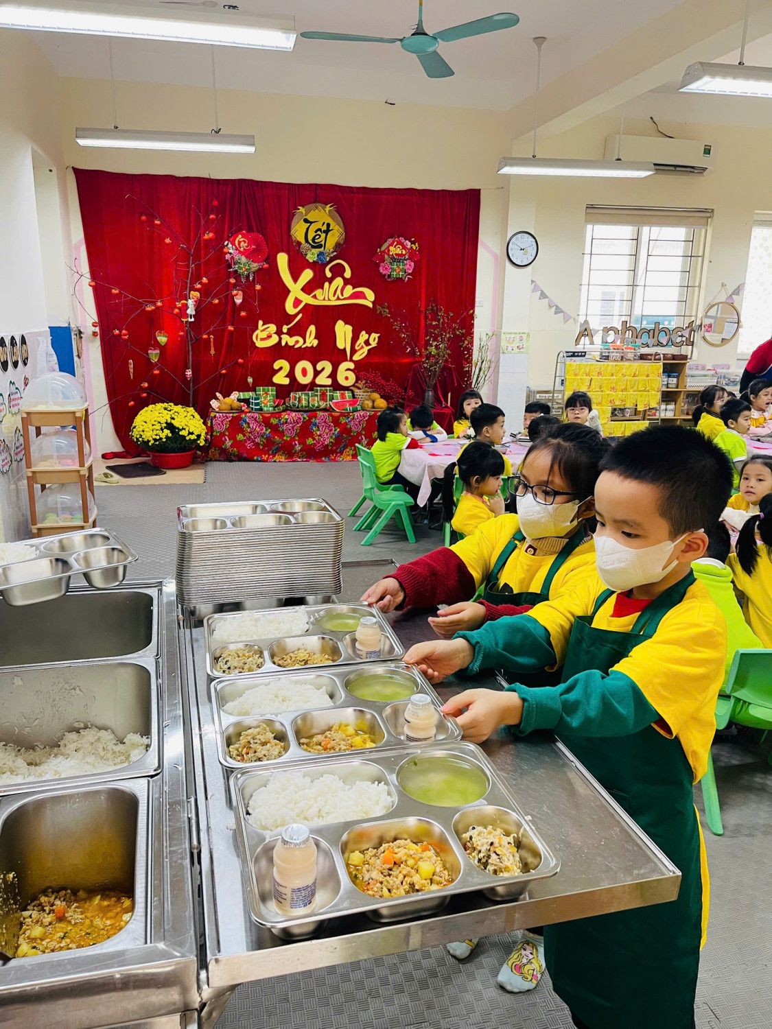 TRƯỜNG MẦM NON NGÔ THÌ NHẬM XÂY DỰNG VÀ TRIỂN KHAI THỰC HIỆN KẾ HOẠCH TỔ CHỨC ĂN BÁN TRÚ CHO HỌC SINH NĂM 2026