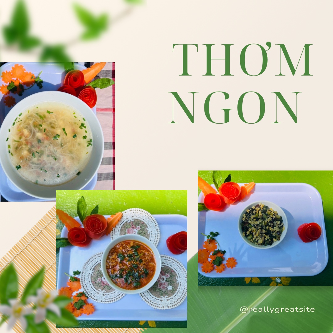 THỰC ĐƠN DINH DƯỠNG CỦA BÉ (ÁP DỤNG TỪ NGÀY 11/5/2026)